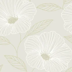 Brewster/ASP 2973-91131 Mythic Dove Floral Wallpaper> Architectural