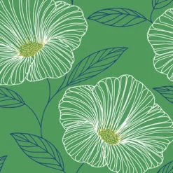 Brewster/ASP 2973-91133 Mythic Green Floral Wallpaper> Architectural