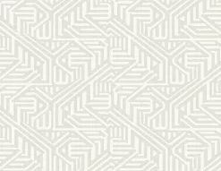 Brewster/ASP 2949-60618 Nambiti Light Grey Geometric Wallpaper> Florals