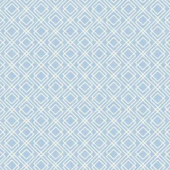 Brewster 3117-24175 Napa Blue Geometric Wallpaper> Florals