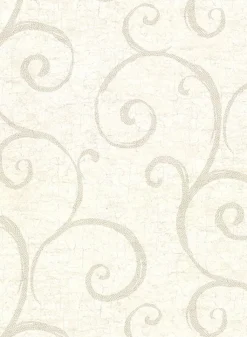 Brewster 2921-50717 Newbury Cream Geometric Faux Plaster Wallpaper> Damask, Trellis & Geometrics