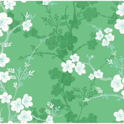 Brewster/ASP 2973-90103 Nicolette Green Floral Trail Wallpaper Clearance