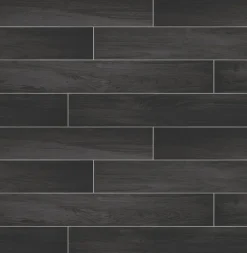 Brewster 2767-23820 Nika Black Sleek Wood Wallpaper> Mens & Lodge