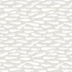 Brewster 3122-10500 Nunkie Light Grey Sardine Wallpaper Outlet