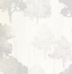 Brewster 2766-95575 Opuntia Cream Tree Silhouettes Wallpaper> Architectural