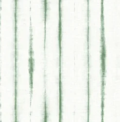 Brewster/ASP 2969-26051 Orleans Green Shibori Faux Linen Wallpaper Best
