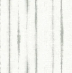 Brewster/ASP 2969-26053 Orleans Grey Shibori Faux Linen Wallpaper> Damask, Trellis & Geometrics