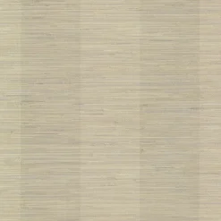 Brewster 2767-256015 Pasadena Grey Grasscloth Stripe Wallpaper> Damask, Trellis & Geometrics