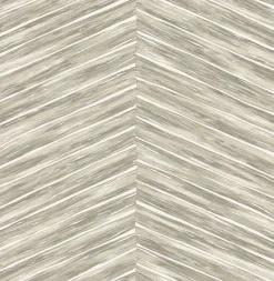 Brewster 2767-23775 Pina Neutral Chevron Weave Wallpaper Outlet