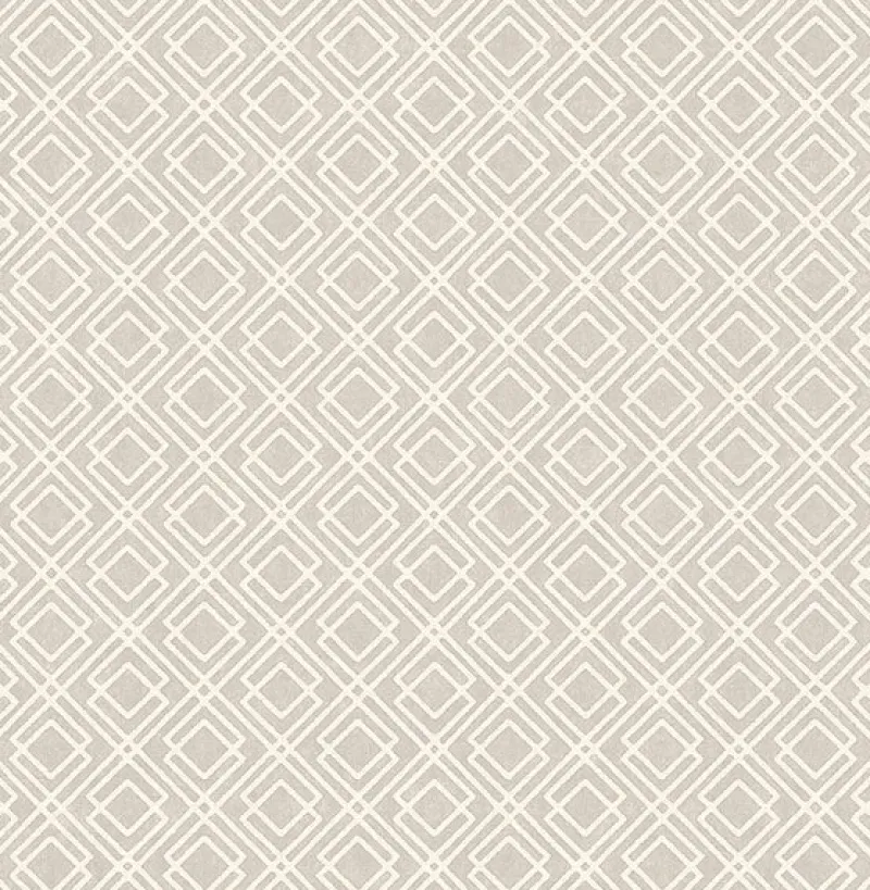 Brewster 2836-22022 Puck Light Brown Geometric Wallpaper> Florals