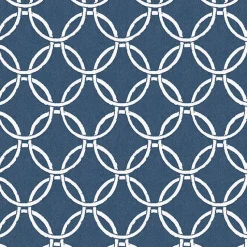 Brewster 3122-11002 Quelala Navy Ring Ogee Wallpaper Hot