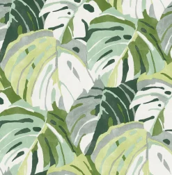 Brewster/ASP 2969-26006 Samara Green Monstera Leaf Wallpaper> Architectural