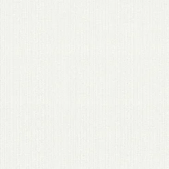 Brewster 4000-3149-18 Samuel White Textured Stripe Paintable Wallpaper> Damask, Trellis & Geometrics