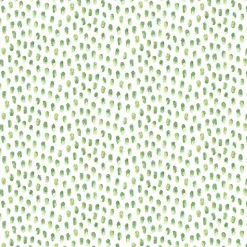 Brewster 3120-13612 Sand Drips Green Painted Dots Wallpaper> Florals