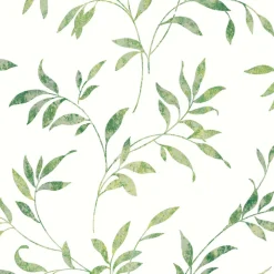 Brewster 3117-54517 Sanibel Green Trail Wallpaper> Architectural