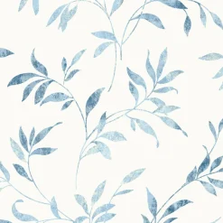 Brewster 3117-54516 Sanibel Light Blue Trail Wallpaper> Architectural