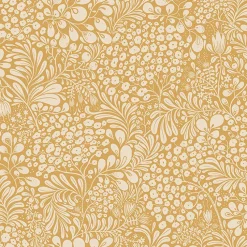 Brewster/ASP 2932-65127 Siv Mustard Botanical Wallpaper> Architectural