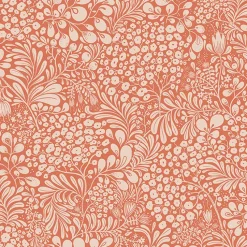 Brewster/ASP 2932-65133 Siv Red Botanical Wallpaper> Architectural