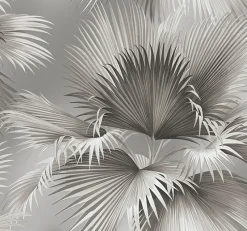 Brewster/ASP 2927-81908 Summer Palm Platinum Tropical Wallpaper Hot