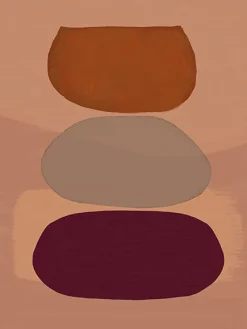 Brewster 395890 Terra Balancing Rocks Wall Mural> Contemporary & Modern