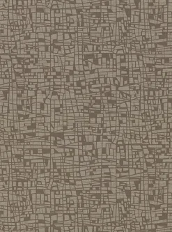 Brewster 2945-1113 Tiffany Brown Abstract Geometric Wallpaper> Contemporary & Modern