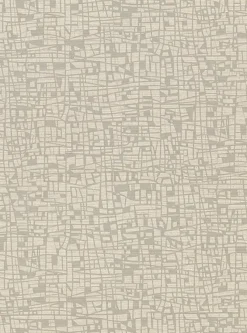 Brewster 2945-1112 Tiffany Taupe Abstract Geometric Wallpaper Sale