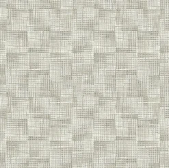 Brewster/ASP 2971-86156 Ting Taupe Abstract Woven Wallpaper> Florals