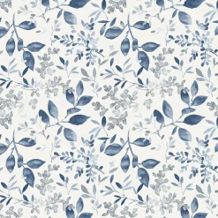 Brewster 3122-11102 Tinker Navy Woodland Botanical Wallpaper> Architectural