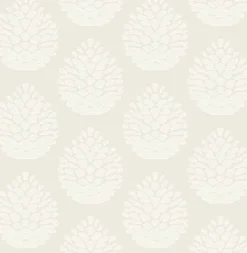 Brewster 3118-25090 Totem Eggshell Pinecone Wallpaper> Mens & Lodge