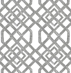 Brewster/ASP 2861-25706 Traverse Black Trellis Wallpaper Clearance