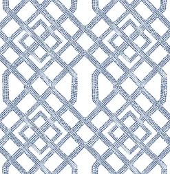 Brewster/ASP 2861-25708 Traverse Blue Trellis Wallpaper Online