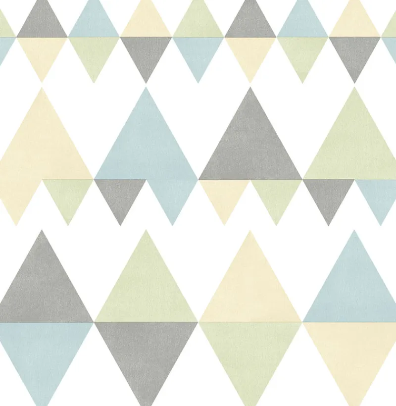 Brewster/ASP 2821-25130 Trilogy Multicolor Geometric Wallpaper> Florals