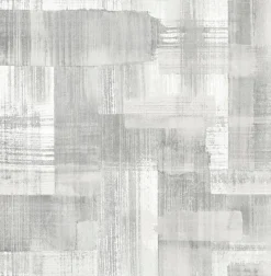 Brewster/ASP 2889-25227 Trosa Grey Brushstroke Wallpaper Online