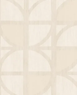 Brewster 395810 Tulip Cream Geometric Trellis Wallpaper Online