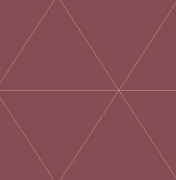 Brewster/ASP 2763-24226 Twilight Red Geometric Wallpaper Best