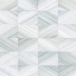 Brewster/ASP 2922-25376 Ulysses Light Blue Geometric Wood Wallpaper> Florals