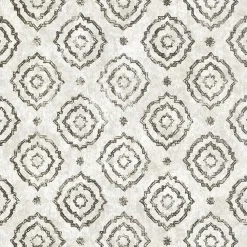 Brewster/ASP 4019-86424 Uma Platinum Star Medallion Wallpaper> Florals