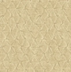 Brewster/ASP 2970-26119 Wright Gold Textured Triangle Wallpaper New