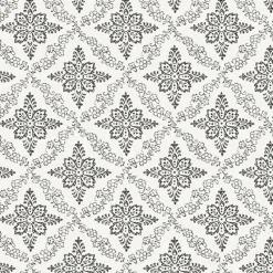 Brewster 3119-13534 Wynonna Black Geometric Floral Wallpaper> Florals