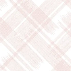Brewster/ASP 2973-90702 Zag Pink Modern Plaid Wallpaper> Damask, Trellis & Geometrics