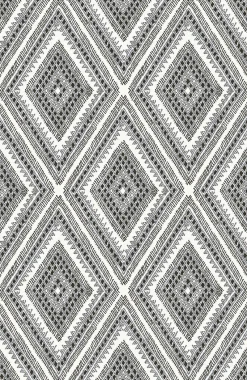 Brewster/ASP 2969-26012 Zaya Black Tribal Diamonds Wallpaper