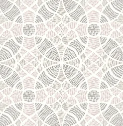 Brewster/ASP 2764-24337 Zazen Rose Geometric Wallpaper> Damask, Trellis & Geometrics