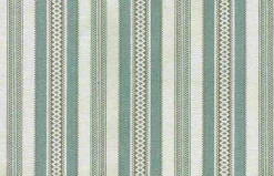 Laura Kiran Alpine Stripe Aqua Fabric> Stripes & Chevrons