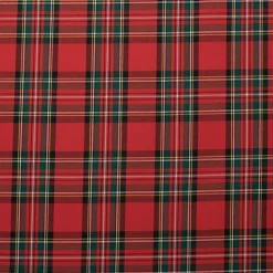 Covington Ancient Stewart Red Fabric New