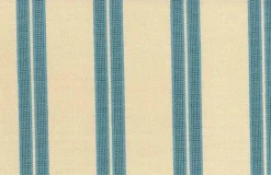 Laura Kiran Antigua Stripe Lake Fabric New