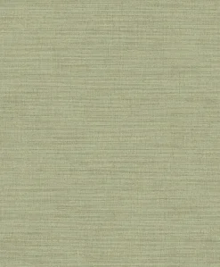 Brewster 2814-AR-40124 Zora Light Green Linen Texture Wallpaper New