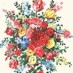 Brewster Ayaanle Cream Dutch Painters Floral Wallpaper Hot