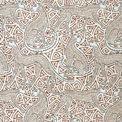 Regal Bastet Nutmeg Fabric> Animals & Insects