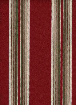 Laura Kiran Bastille Stripe Merlot Fabric> Stripes & Chevrons