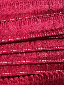 Stock/Belagio BF4018 42 Hot Fuchsia Pink 2 inch Belagio Brush Fringe> Toile